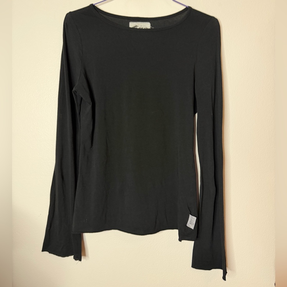 Famous Stars & Straps Black Long Sleeve Women's Tee